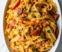 Creamy Tomato and Lobster Pasta