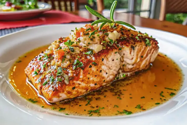 Healthy Crab & Shrimp Stuffed Salmon: Low-Carb Delight