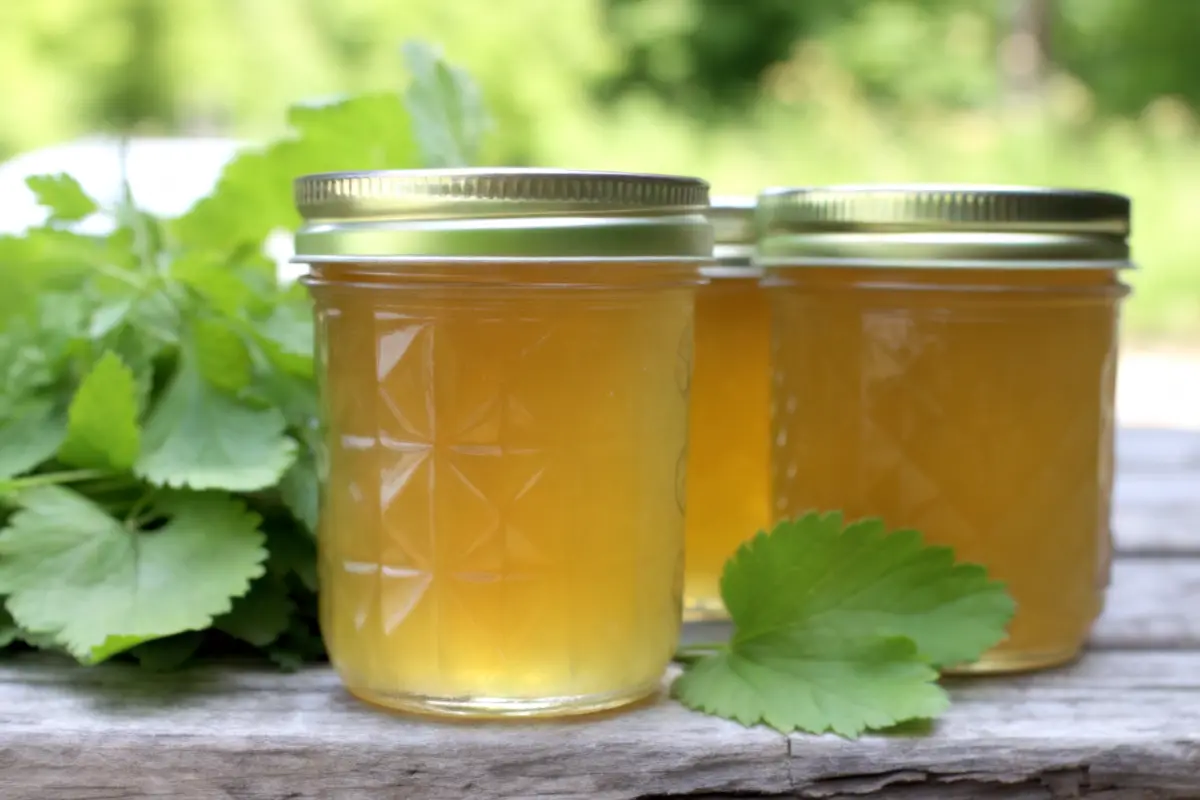 How to Make Lemon Balm Jelly | Step-by-Step Guide