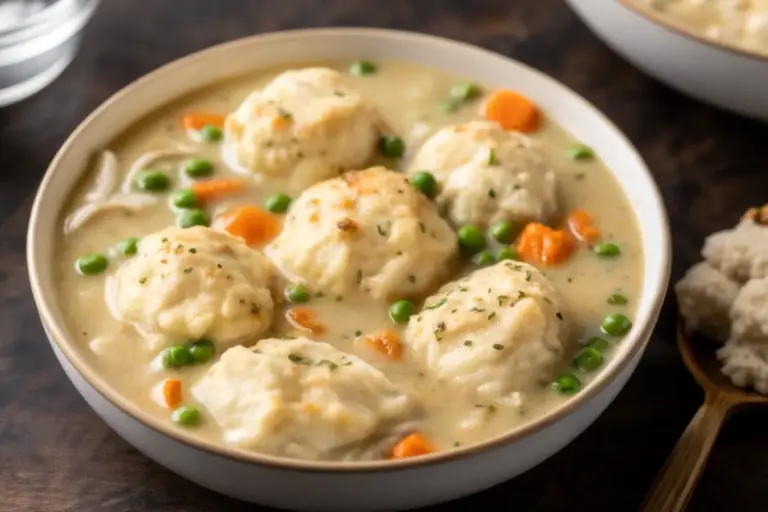 Easy Chicken Dumplings Recipe with Biscuits: Quick & Delicious