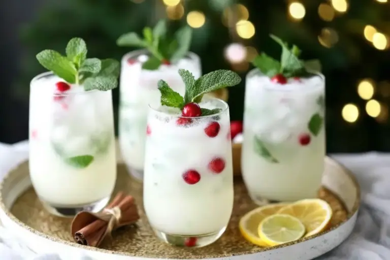 Best White Christmas Mojitos: Tropical Rum-Based Holiday Drinks
