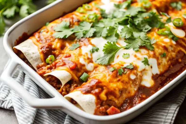Best Ground Beef Enchiladas Recipe