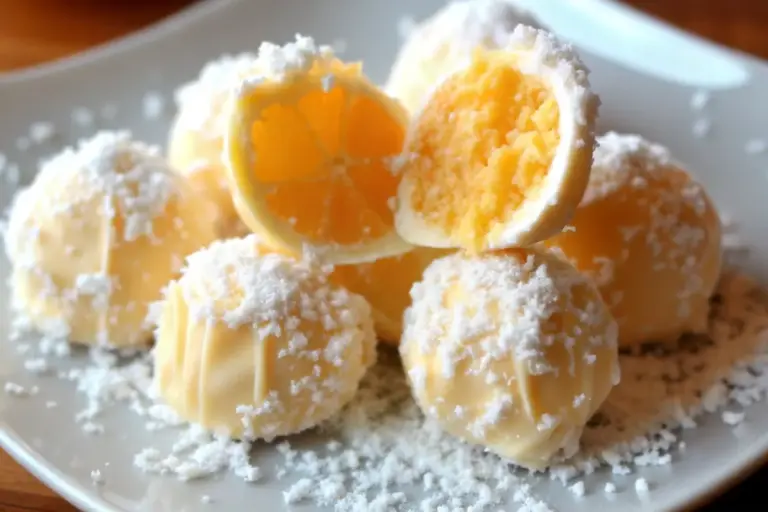 Quick Orange Creamsicle Truffles Recipe