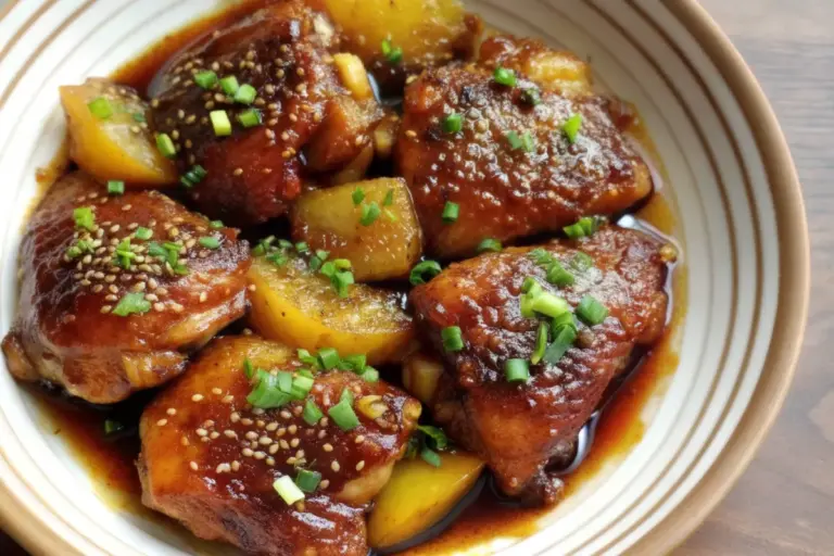 Healthy Brown Sugar Pineapple Chicken Recipe