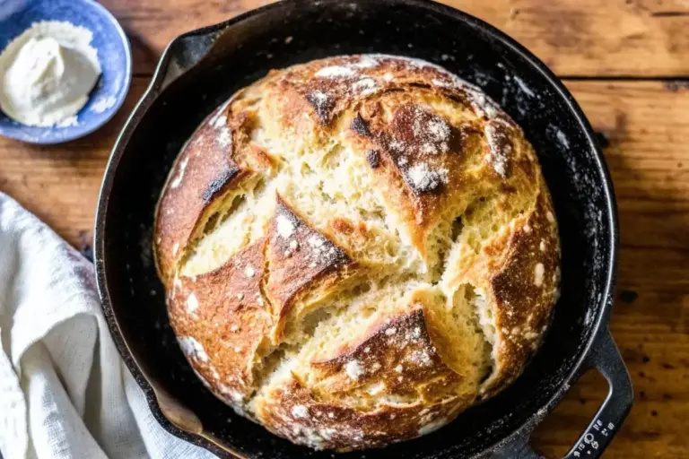 Quick Rustic Irish Soda Bread Loaf Recipe