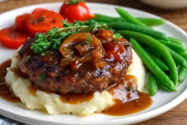 Quick Juicy Hamburger Steak Magic Recipe