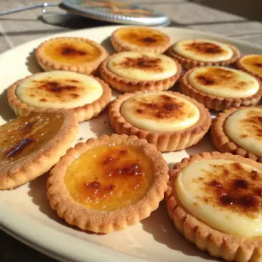 A delicious plate of Creme Brûlée Cookies