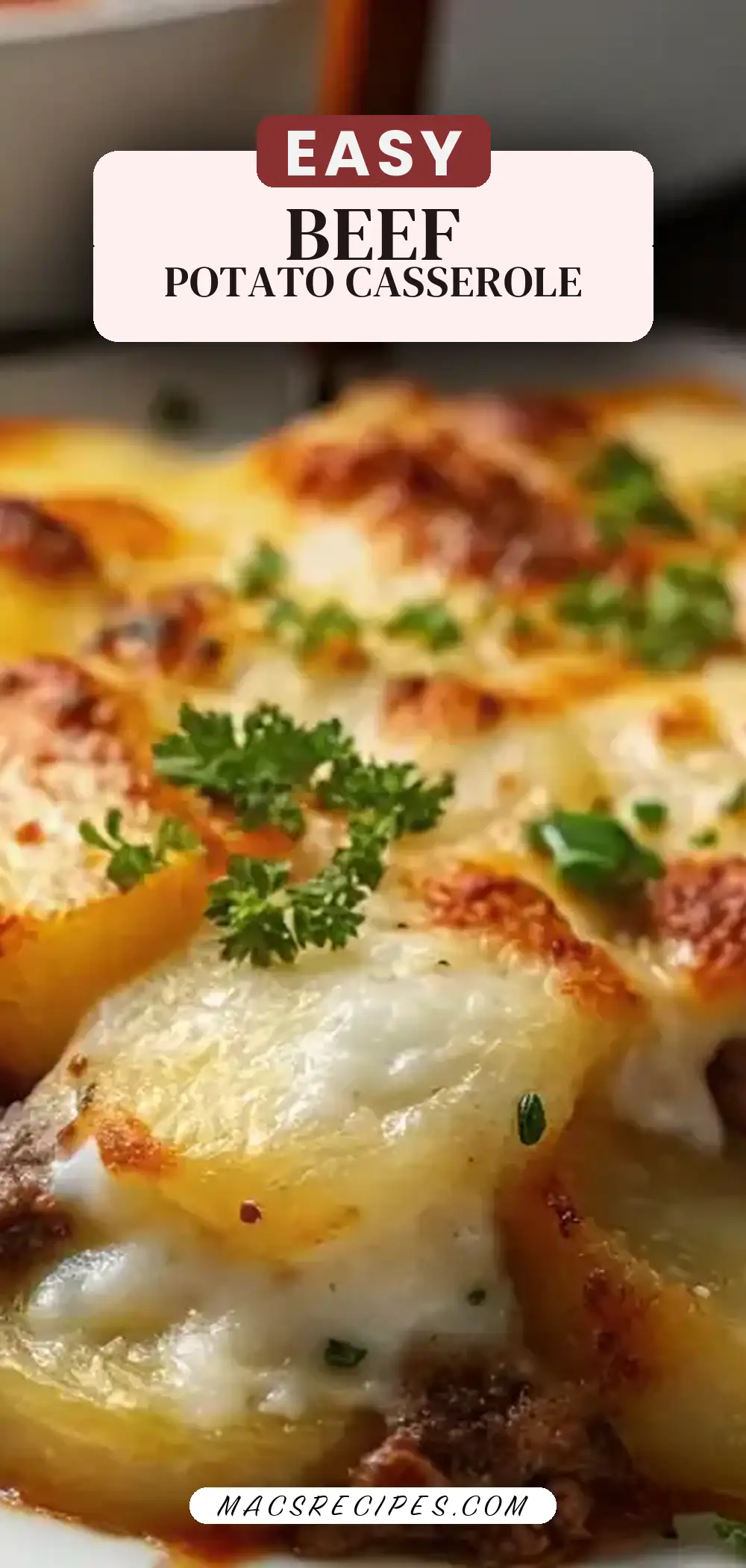 Ground Beef Potato Casserole