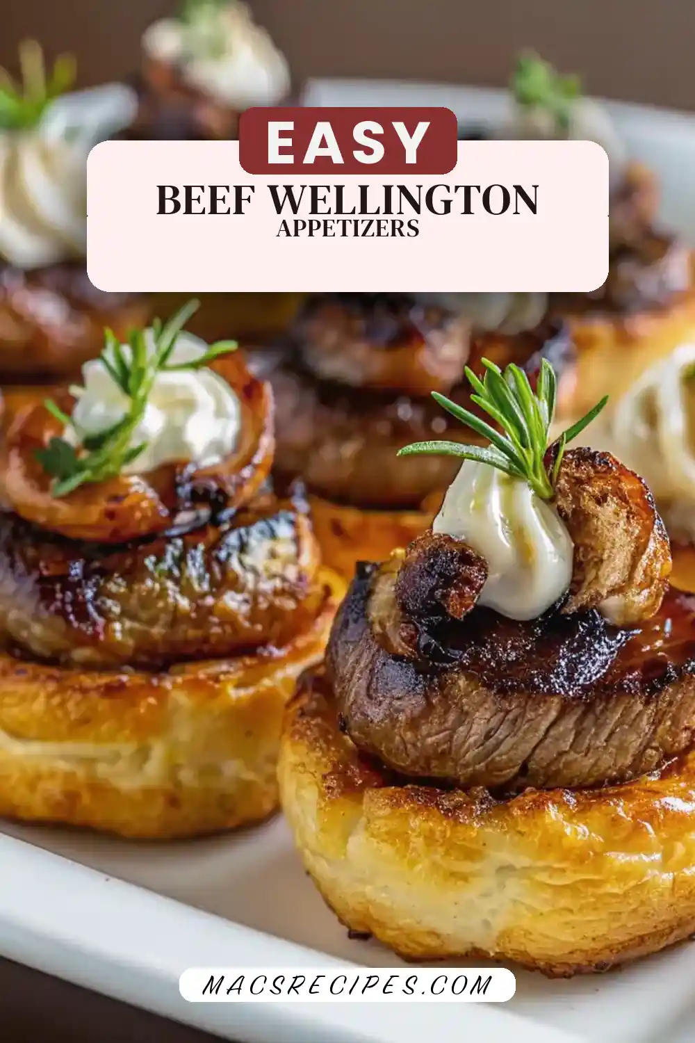 Mini Beef Wellington Bites
