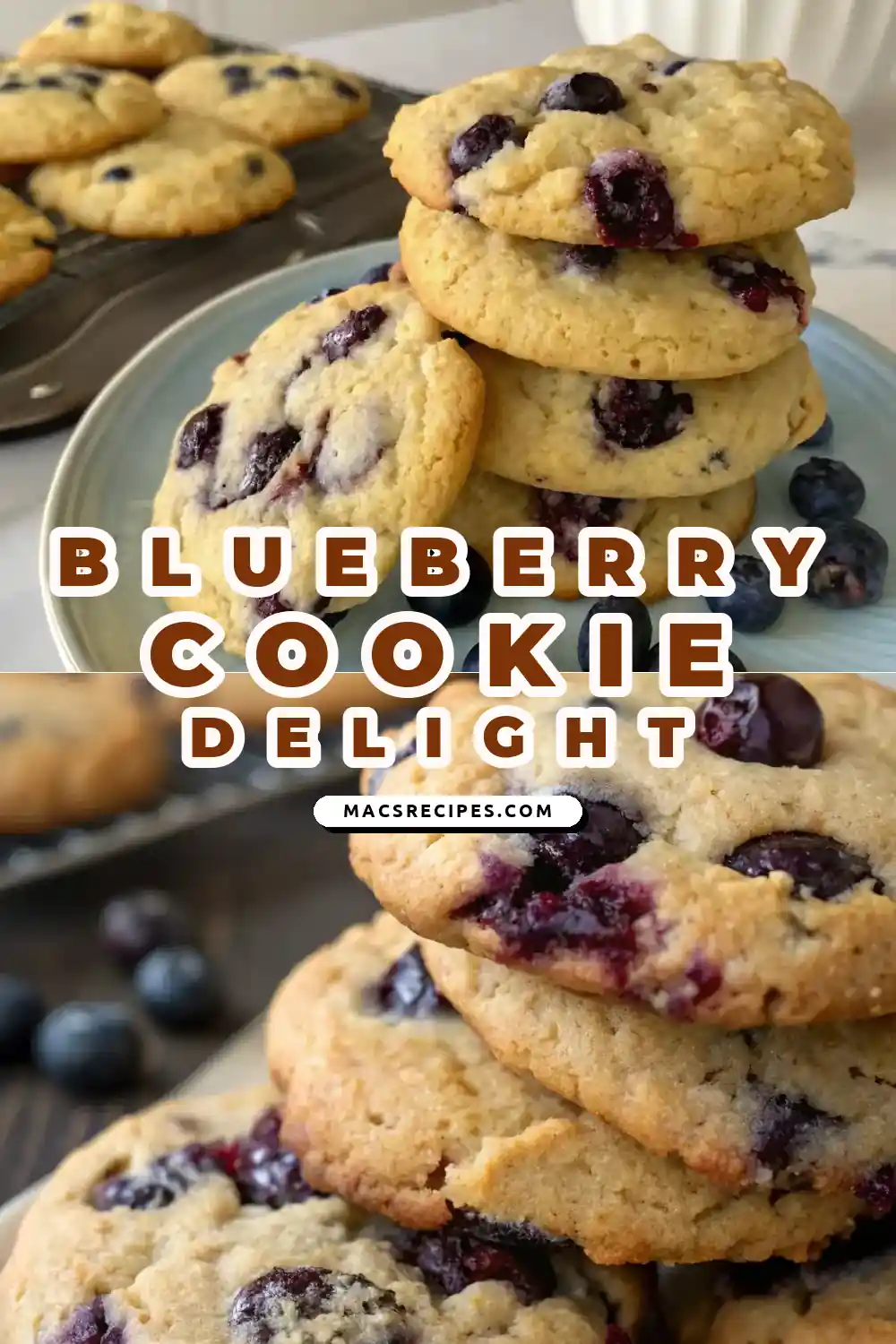 Blueberry Heaven Cookies