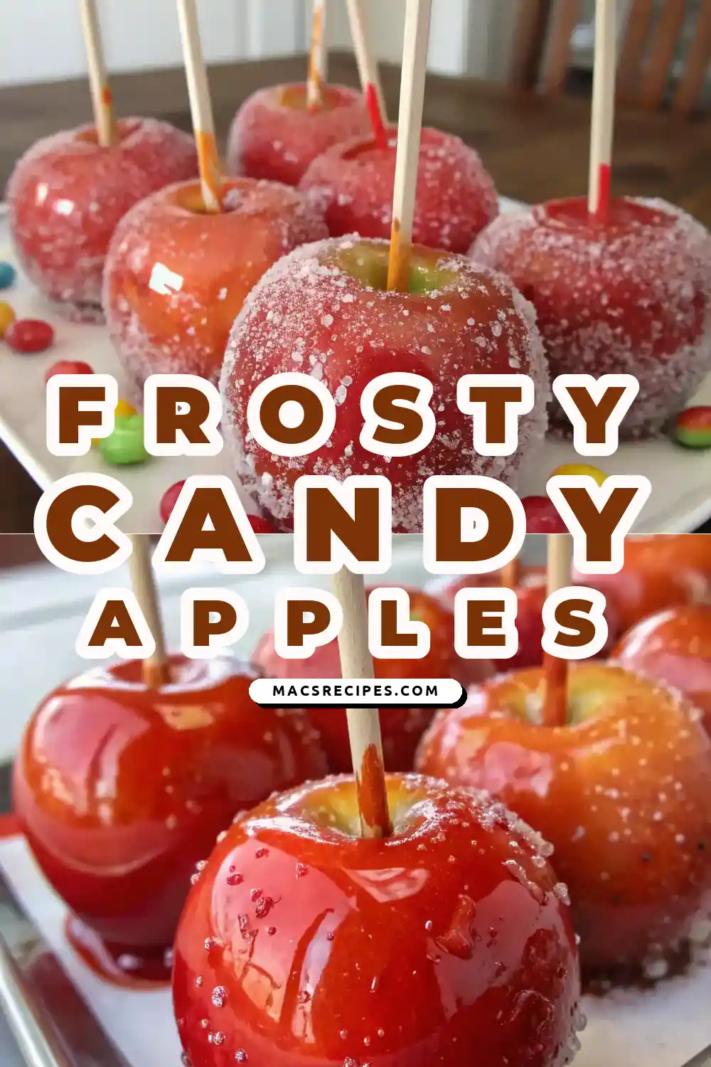 Frosty Wonderland Candy Apples