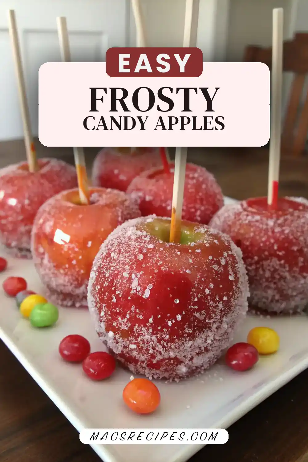 Frosty Wonderland Candy Apples