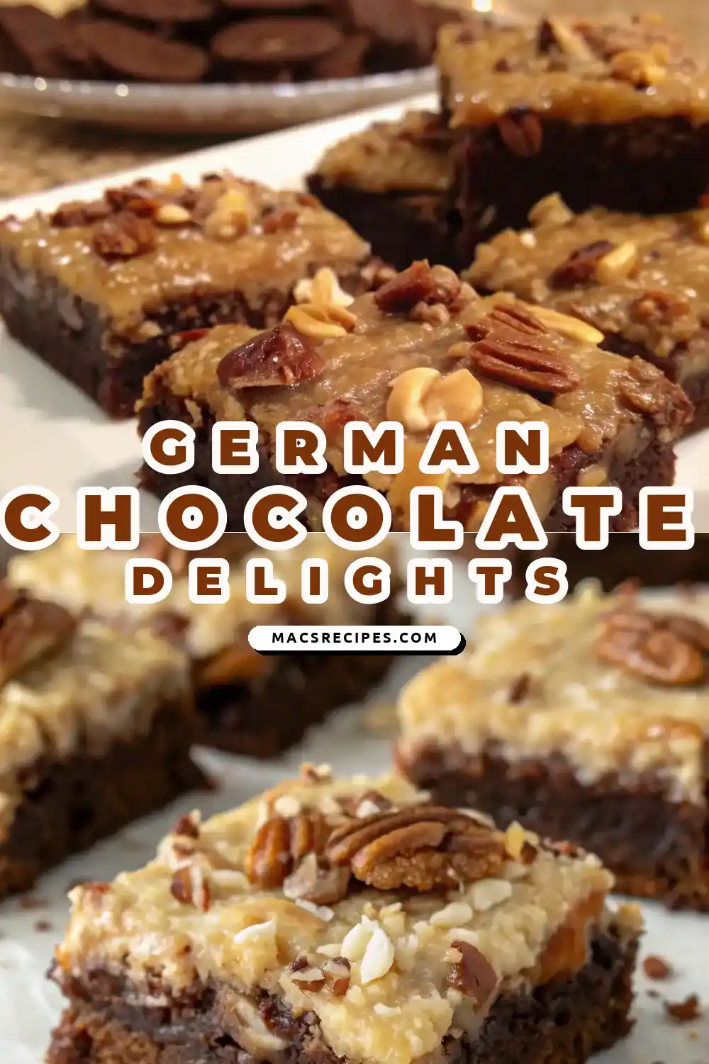 German Chocolate Brownies