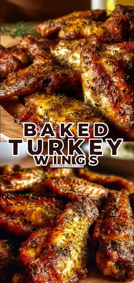 Baked Turkey Wings