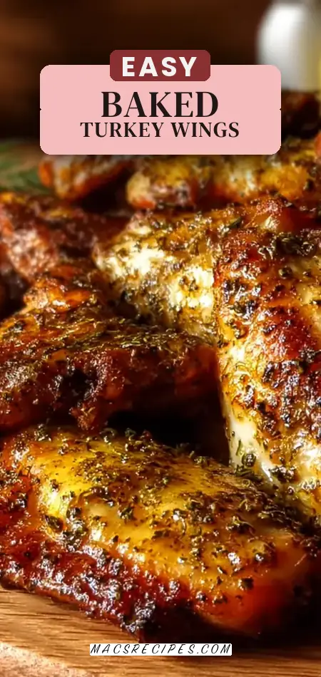 Baked Turkey Wings