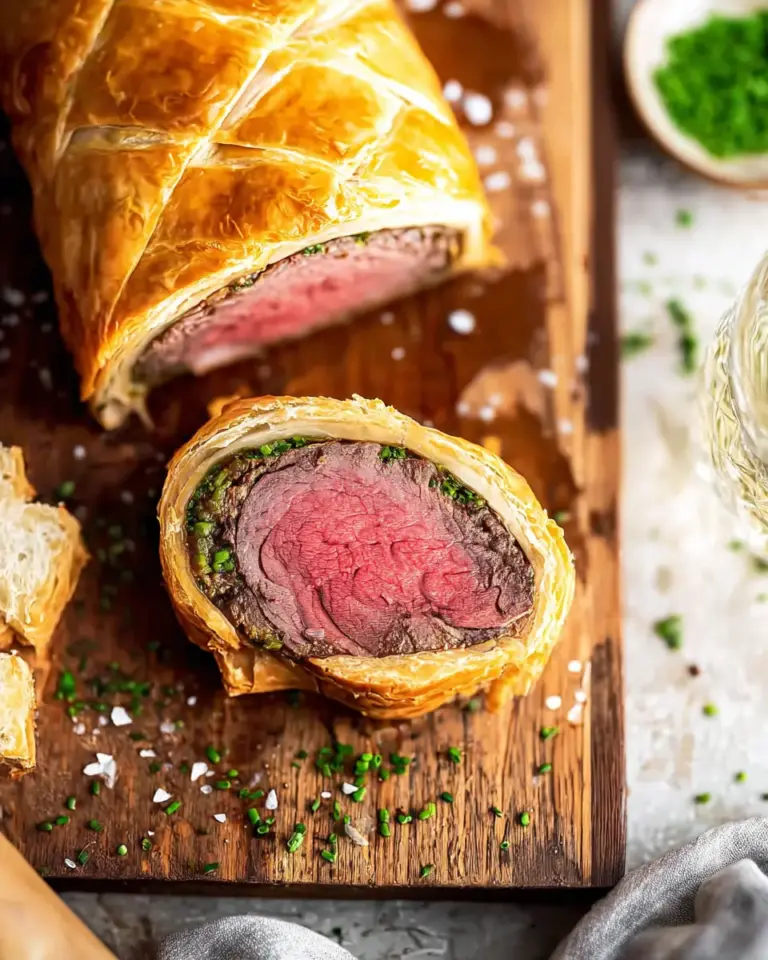 A delicious plate of Beef Wellington