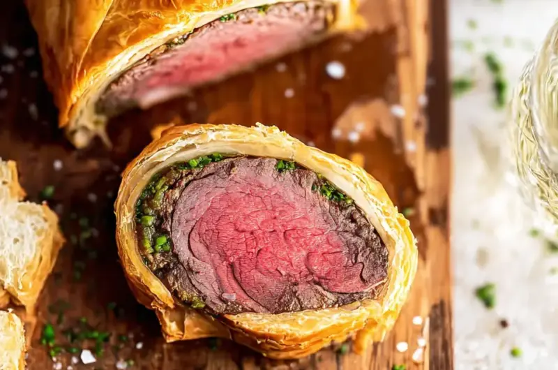 A delicious plate of Beef Wellington