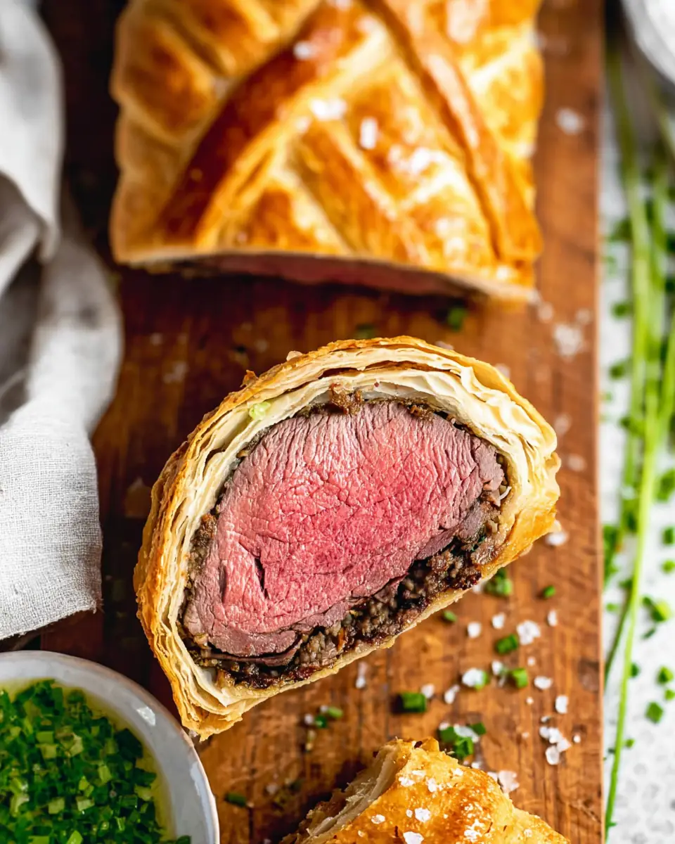 A delicious plate of Beef Wellington