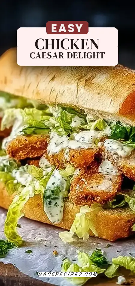 Chicken Caesar Sandwich