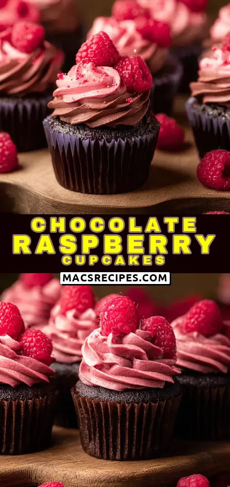 Chocolate Raspberry Cupcakes