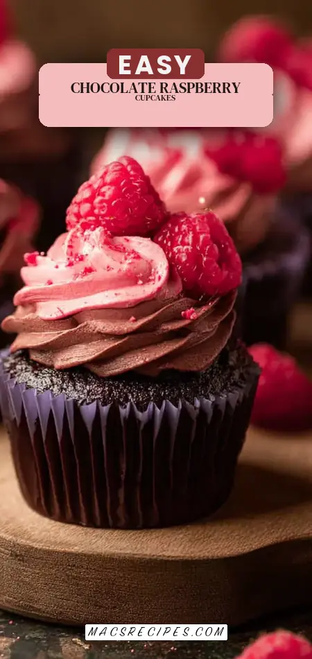 Chocolate Raspberry Cupcakes
