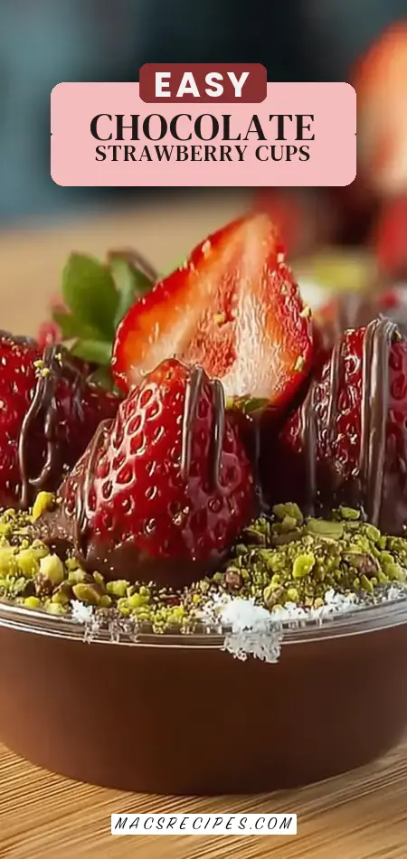 Chocolate Strawberry Cups