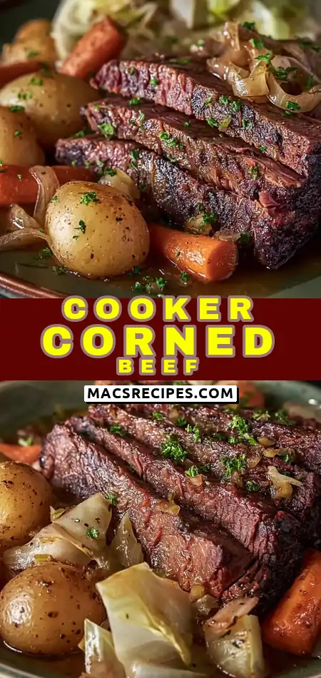 Slow Cooker Corned Beef and Cabbage