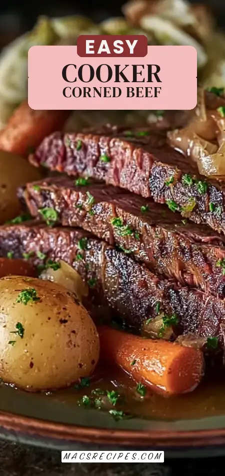 Slow Cooker Corned Beef and Cabbage