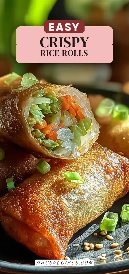 Crispy Rice Paper Spring Rolls