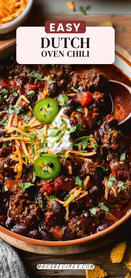 Dutch Oven Chili Con Carne