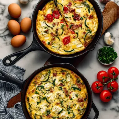 A delicious plate of Easy Frittata Recipe