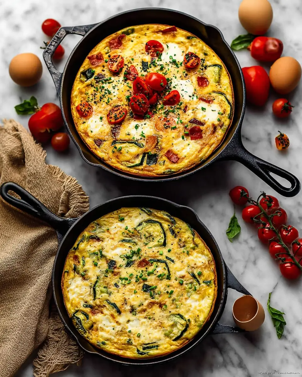 A delicious plate of Easy Frittata Recipe