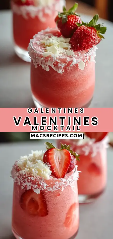 galentines/valentines mocktail