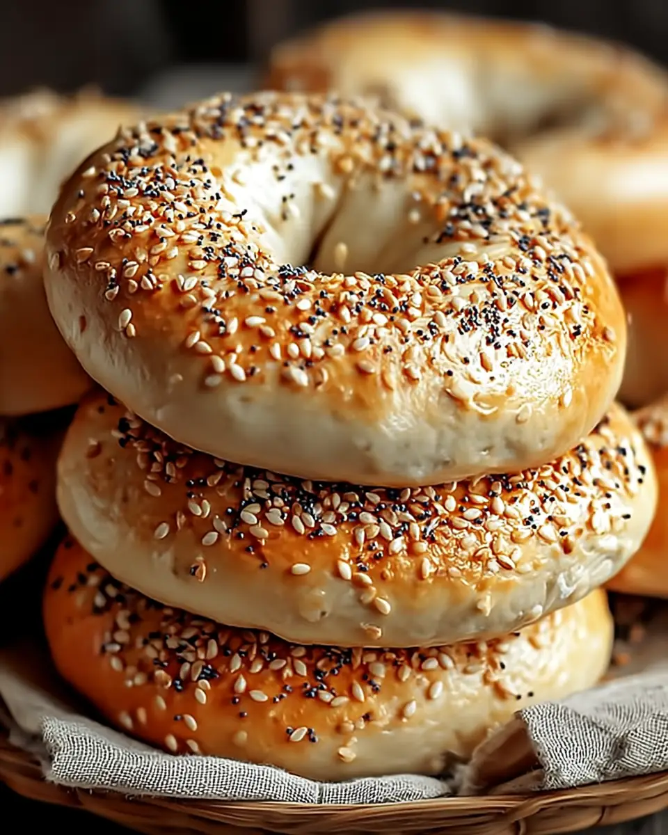 A delicious plate of Greek Yogurt Bagels