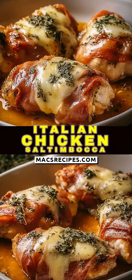 Succulent Italian Chicken Saltimbocca