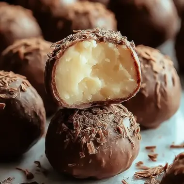 A delicious plate of Irish Potato Candy Recipe