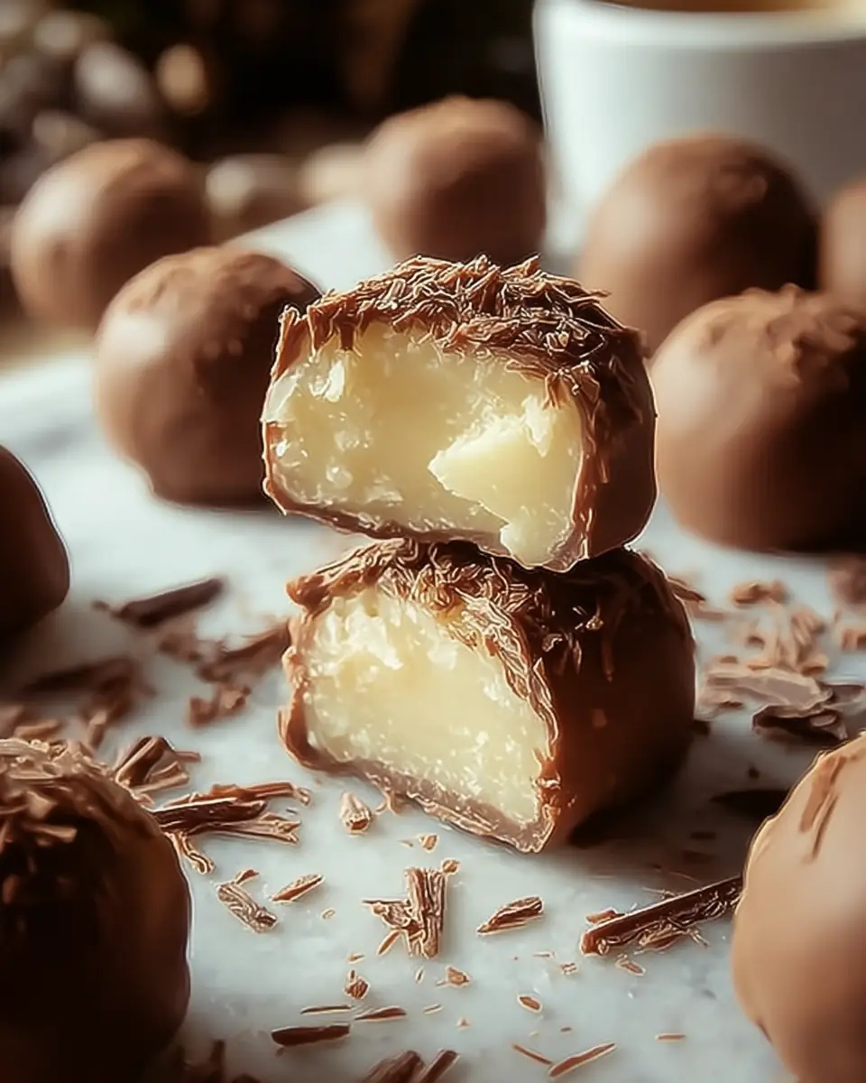 A delicious plate of Irish Potato Candy Recipe