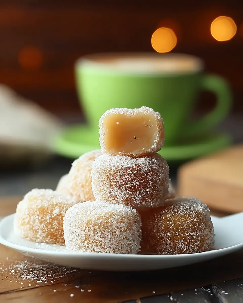 A delicious plate of Irish Potato Candy