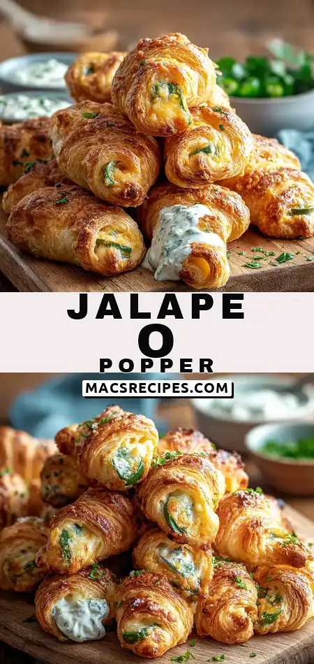 Jalapeño Popper Crescent Rolls