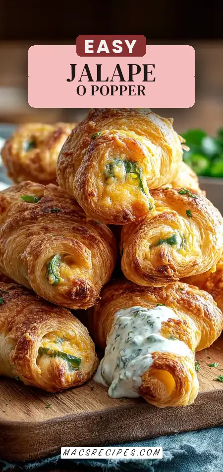 Jalapeño Popper Crescent Rolls