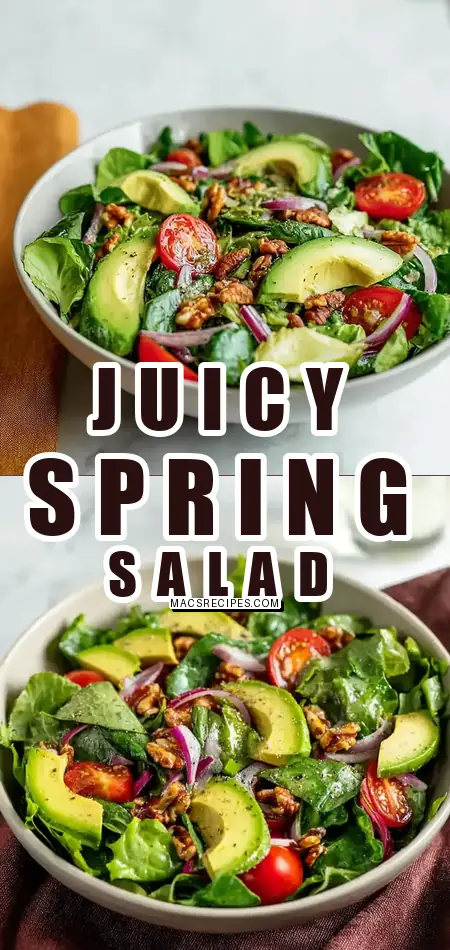 Juicy Spring Salad with Avocado