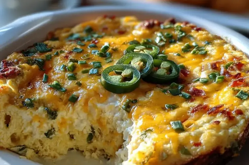 A delicious plate of Jalapeño Popper Dip Creamy