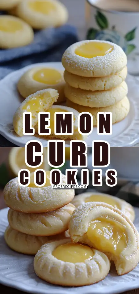 Lemon Curd Cookies