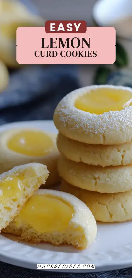 Lemon Curd Cookies