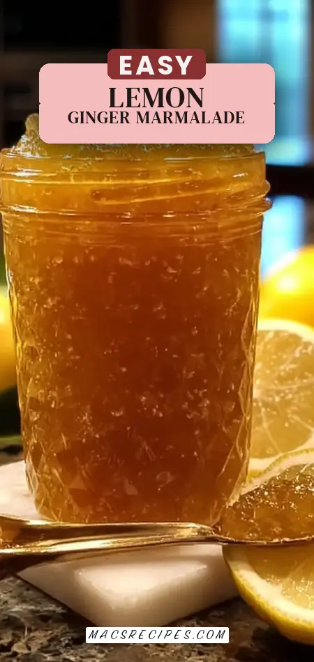 Lemon Ginger Marmalade
