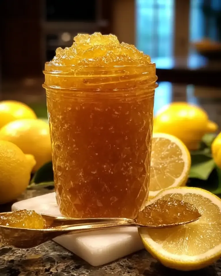 A delicious plate of Lemon Ginger Marmalade