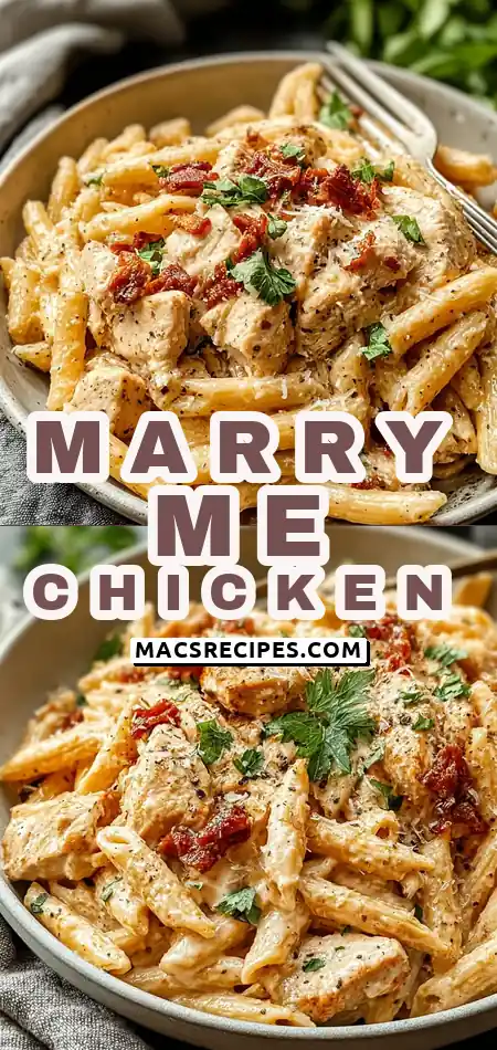 Marry Me Chicken Pasta