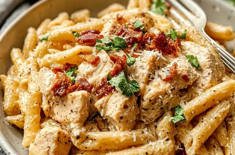 A delicious plate of Marry Me Chicken Pasta