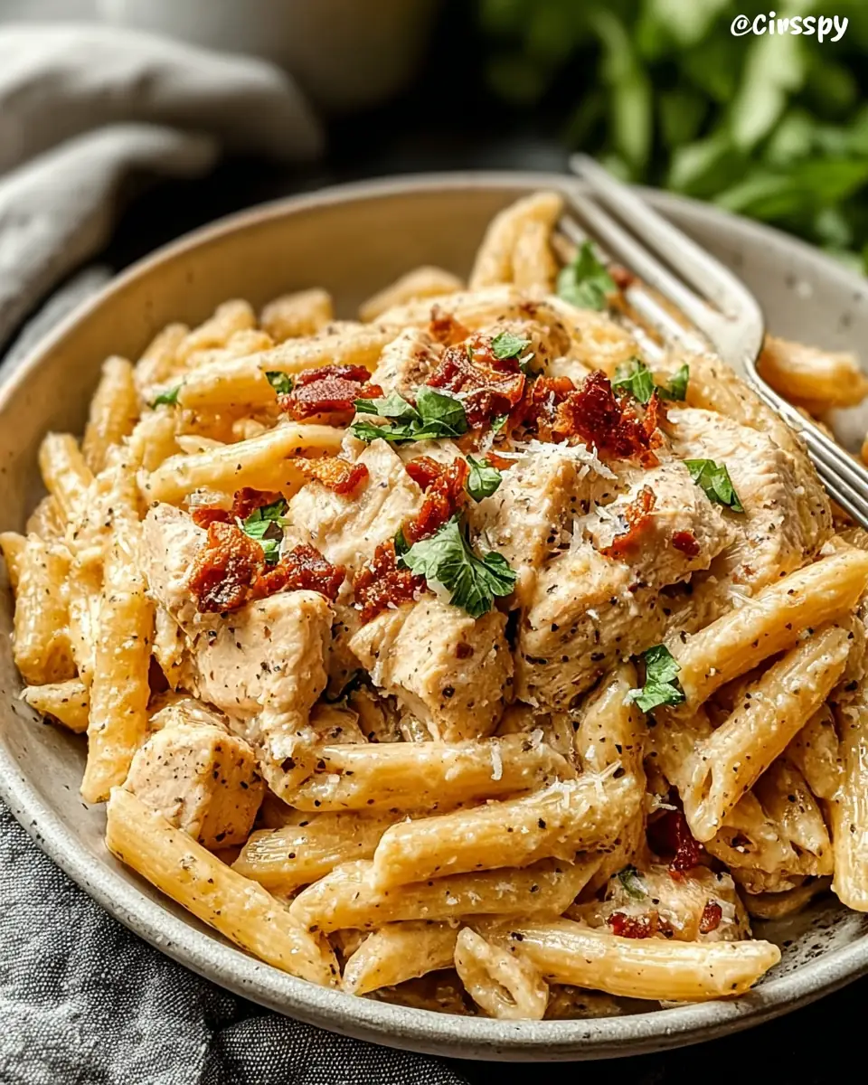 A delicious plate of Marry Me Chicken Pasta