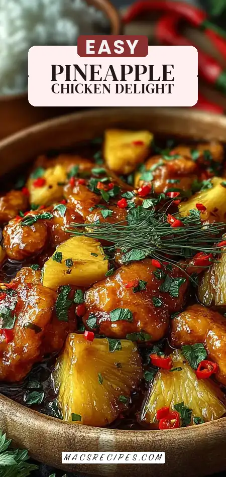 Easy Pineapple Chicken